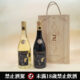 中秋獻禮 ｜南法小豬紅白酒雙瓶木製禮盒
